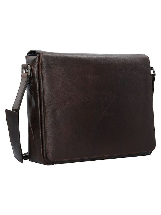 Leonhard Heyden Roma Messenger læder 38 cm rum til bærbar computer Leonhard Heyden Roma Messenger læder 38 cm rum til bærbar computer