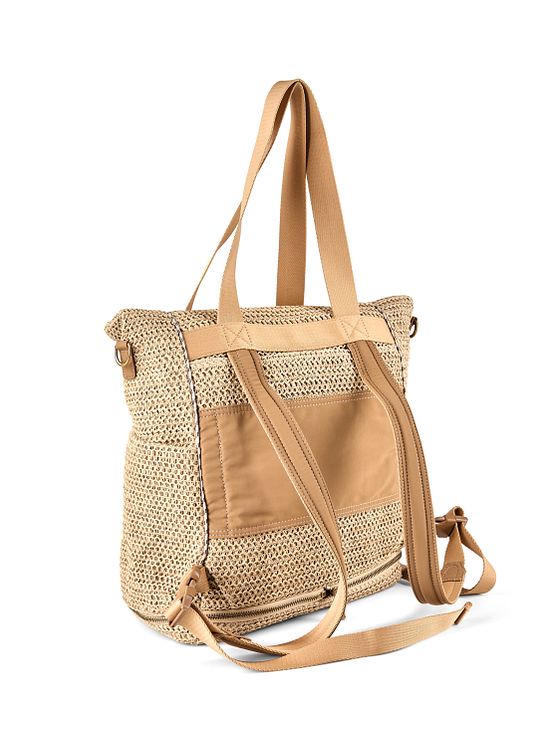 Desigual Raffia Skuldertaske 29 cm med strækfold