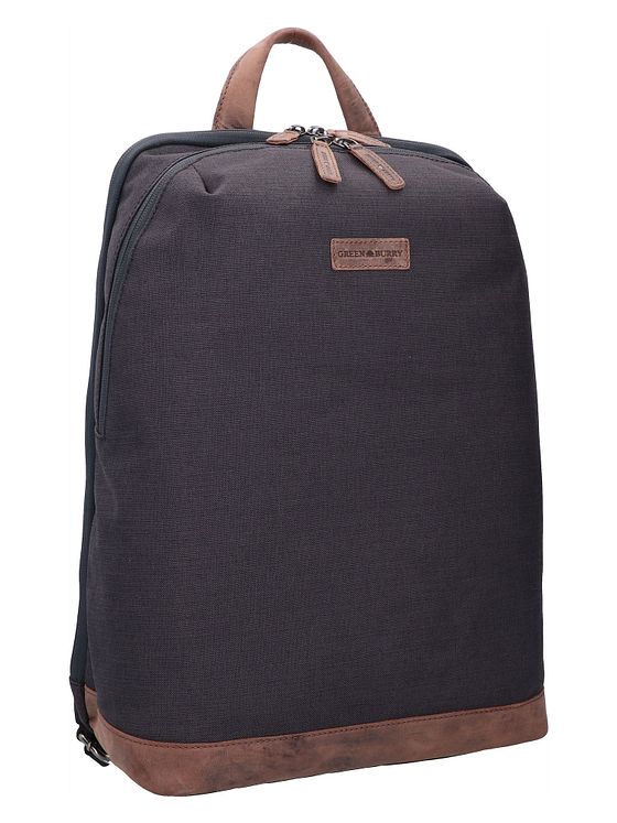 Greenburry Genanvendt PET Derby-rygsæk 43 cm med rum til bærbar computer
