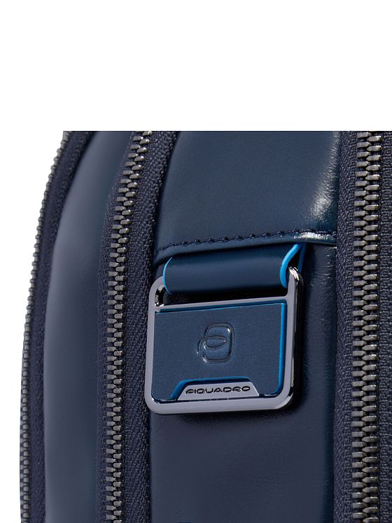 Piquadro Blue Square Batoh Kůže 42 cm Kapsa na notebook