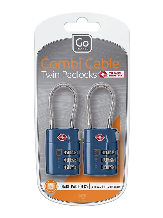 Go Travel Gepäckzubehör Kuffertlås med kode 7 cm