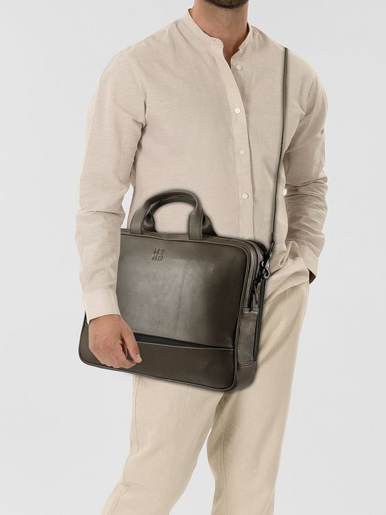 Harbour 2nd City Lights Dokumenttaske Læder 40 cm Laptoprum