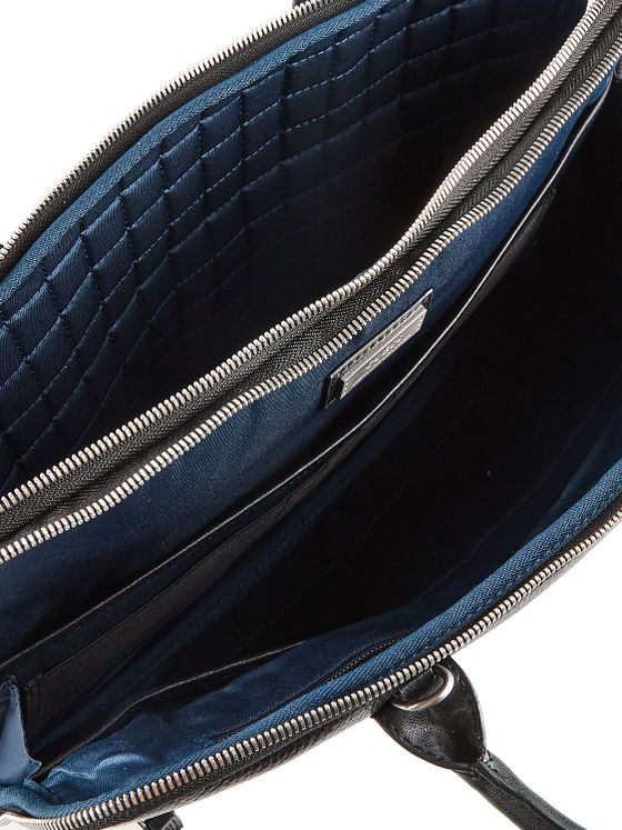 Guess Monaco Portfölj Läder 38 cm Laptopfack Guess Monaco Portfölj Läder 38 cm Laptopfack