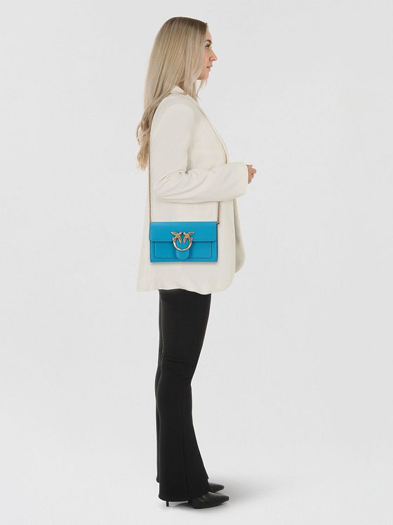 PINKO Love One Clutch taske Læder 19 cm