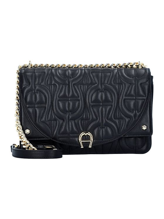 AIGNER Diadora skuldertaske i læder 26 cm