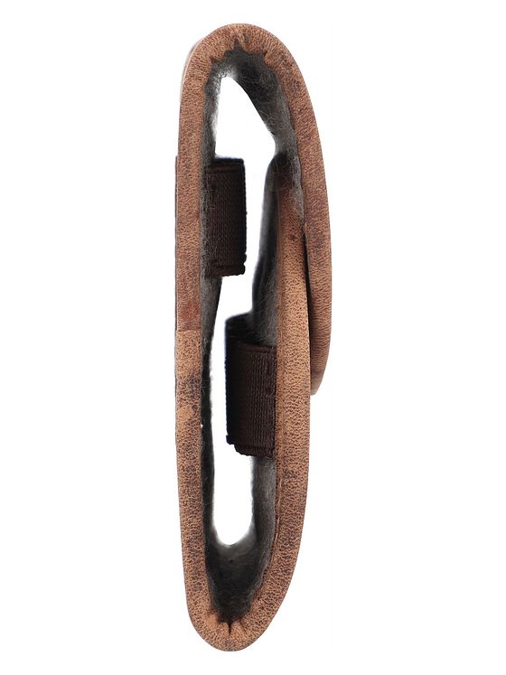 Greenburry Vintage jagtpung i læder 11 cm