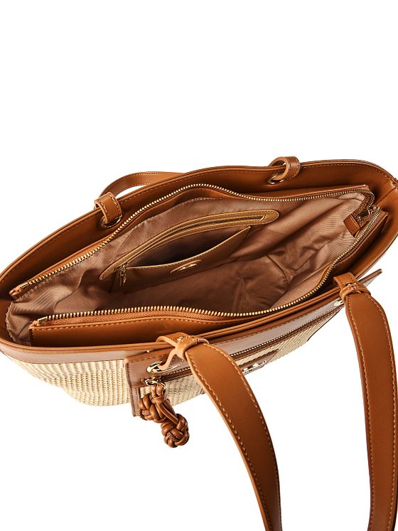 Love Moschino Straw Chic Nákupní taška 37 cm