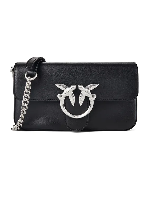PINKO Love one Crossbody-väska Läder 23 cm PINKO Love one Crossbody-väska Läder 23 cm