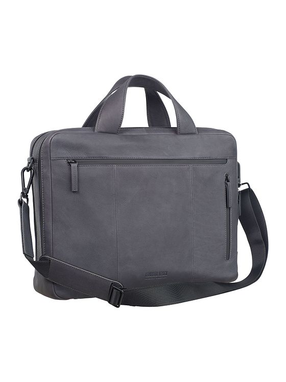 Leonhard Heyden Den Haag dokumentmappe læder 40 cm rum til bærbar computer