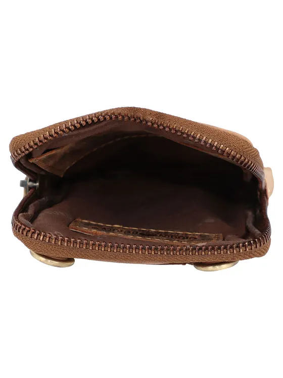 Greenburry Vintage Mobilväska Läder 11 cm