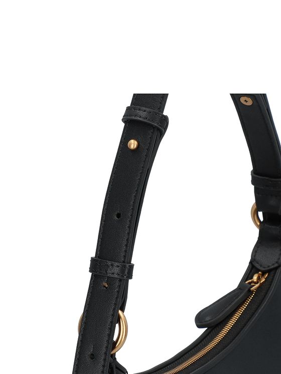 PINKO Half Moon Skuldertaske Læder 26 cm