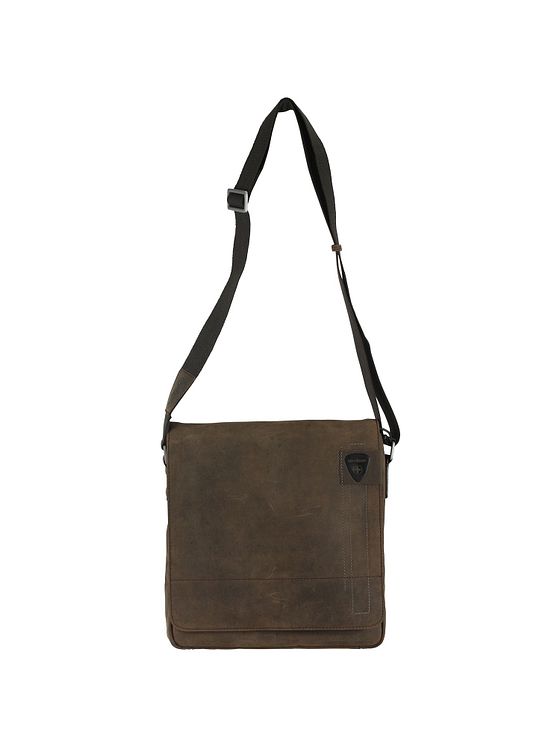 Strellson Richmond skuldertaske i læder 31 cm