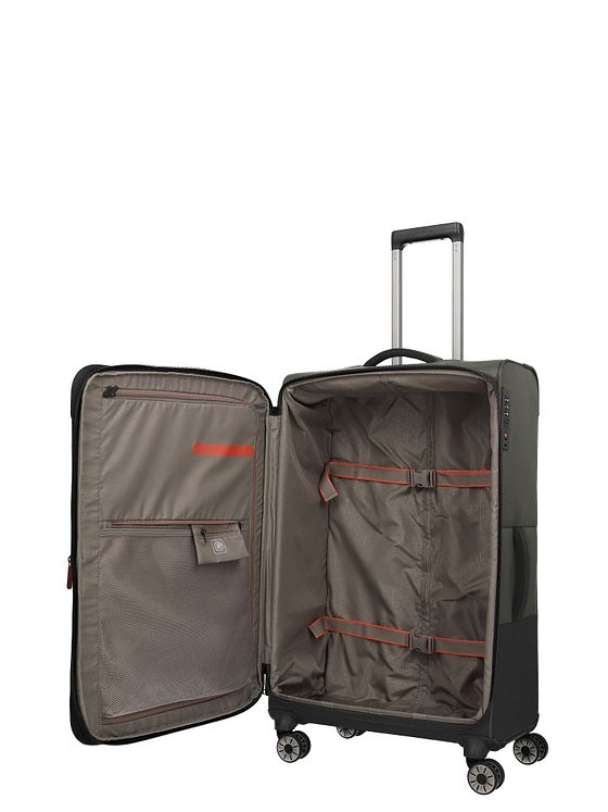 Travelite Crosslite 5.0 4 hjul Trolley L 77 cm med strækfold