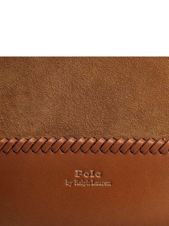 POLO RALPH LAUREN Bellport Skuldertaske Læder 28 cm