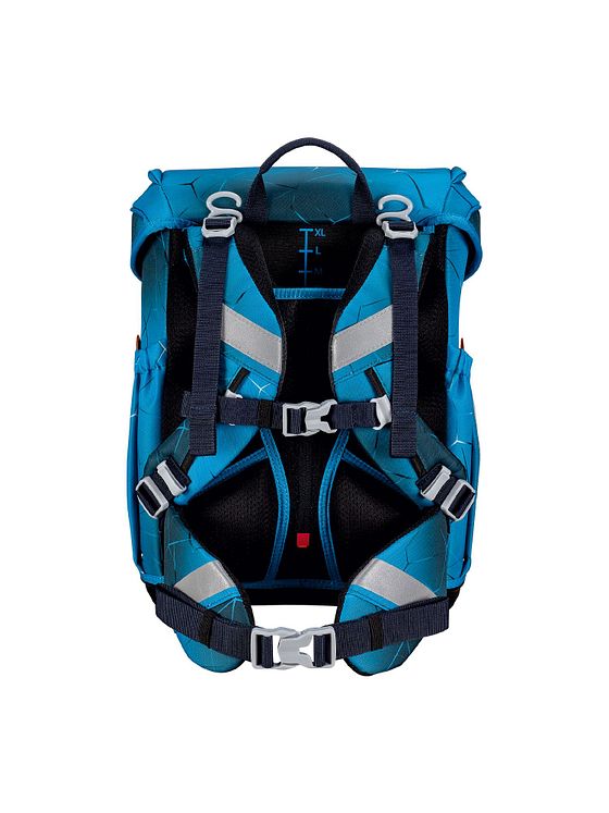 Scout Neo Exklusiv Safety Light Skoleransel-sæt 5-delt