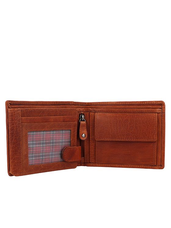 Greenburry House of Norway Peněženka RFID ochrana Kůže 13 cm