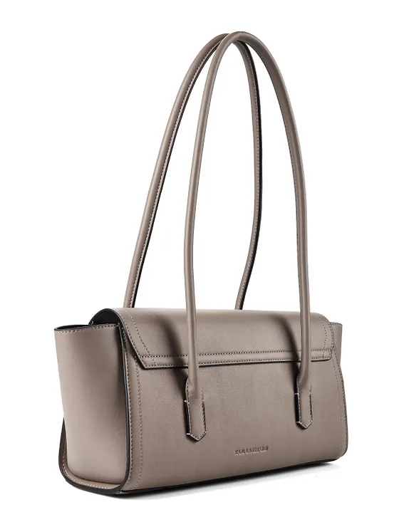 Karl Lagerfeld Signature Bolsa de hombro Piel natural 37 cm