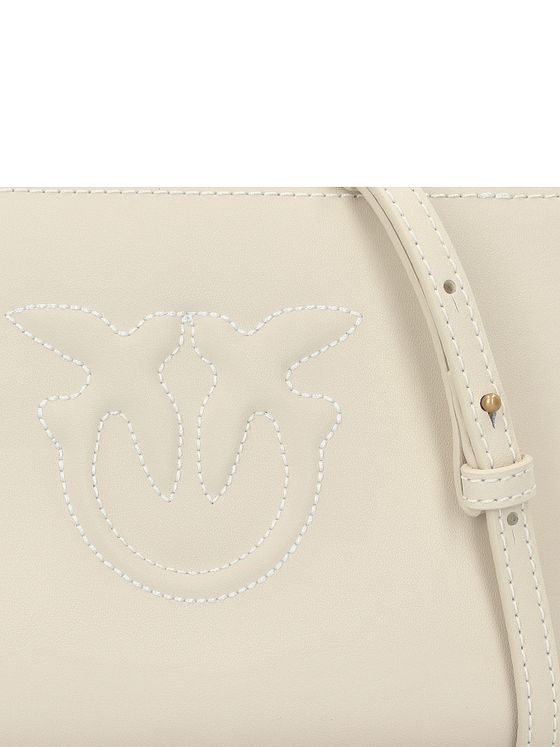 PINKO Flat Horizontal Skuldertaske Læder 20 cm