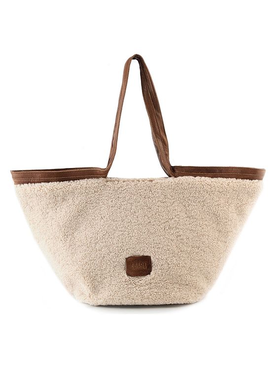FredsBruder Teddy Layer Nákupní taška Kůže 27.5 cm