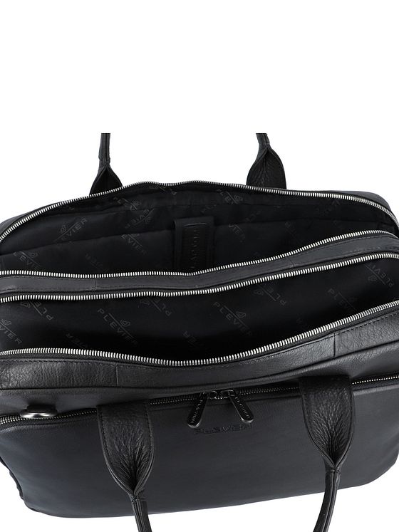 Plevier Vintage Larry Dokumenttaske Læder 40 cm Laptoprum