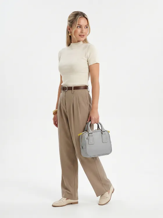 DuDu Skyline Bolso Piel natural 20.5 cm DuDu Skyline Bolso Piel natural 20.5 cm