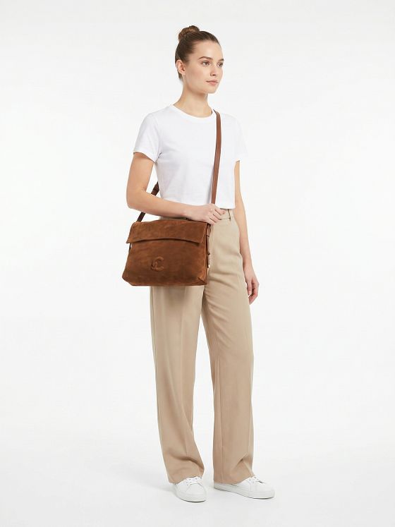 Coccinelle Lidia Bolsa de hombro Piel natural 40 cm