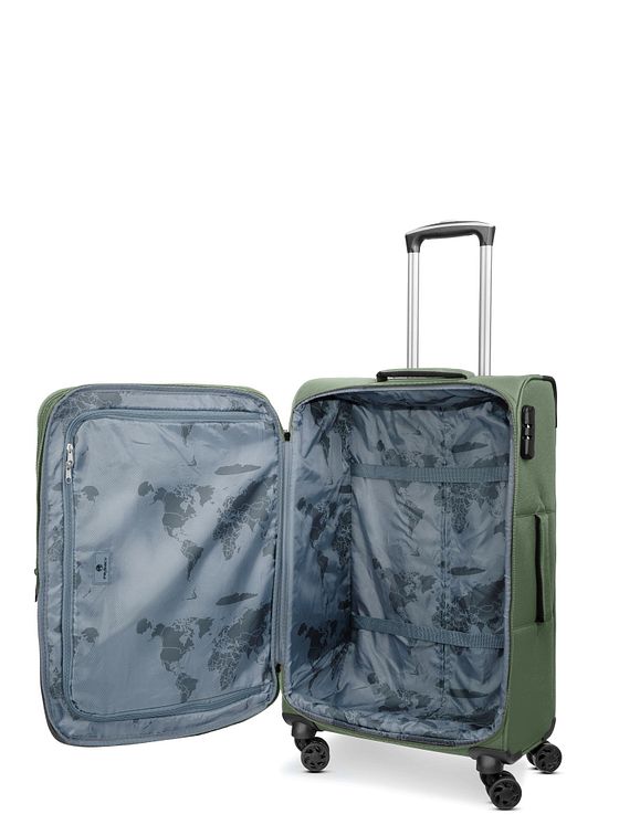 Franky Melbourne 3.0 4-hjulet kuffertsæt, 3-delt, med stretchfoldning