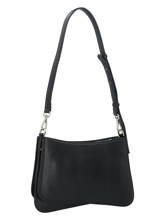 Patrizia Pepe Tris Skuldertaske Læder 28.5 cm