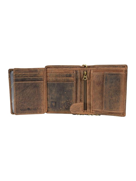 Greenburry Vintage cykelpung i læder 10 cm