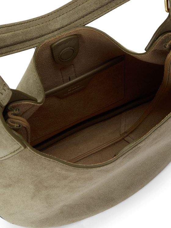 POLO RALPH LAUREN Polo ID Schultertasche Leder 25 cm POLO RALPH LAUREN Polo ID Schultertasche Leder 25 cm