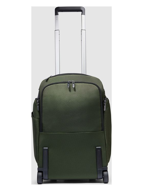 Piquadro Kort 2-hjulet rygsæk-trolley 53 cm rum til bærbar computer