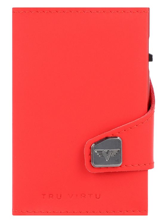 Tru Virtu Click & Slide kreditkortholder pung RFID læder 6,5 cm