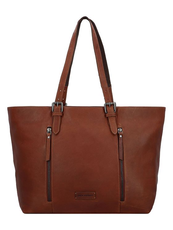 Jack Kinsky Montreal Skuldertaske Læder 34 cm