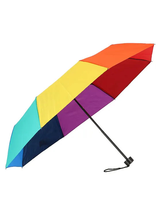 Doppler Derby Hit Mini Rainbow Hopfällbara paraplyer 24 cm Doppler Derby Hit Mini Rainbow Hopfällbara paraplyer 24 cm
