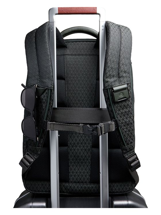 Piquadro Hex-rejserygsæk 45 cm med rum til bærbar computer