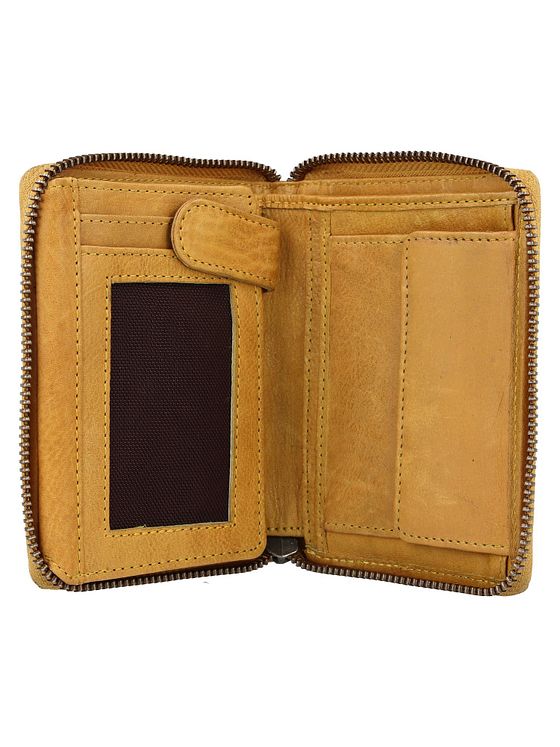 Greenburry Vintage pesty nahka lompakko 10 cm
