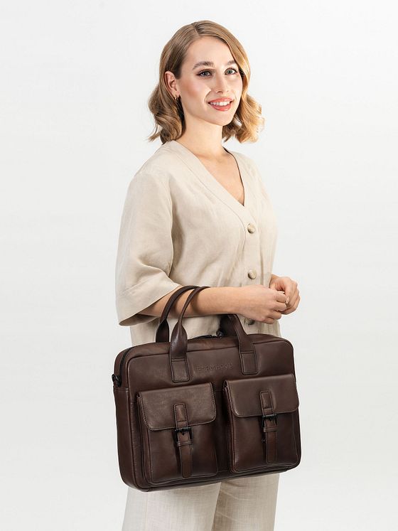 Farmhood Memphis Dokumenttaske Læder 39 cm Laptoprum