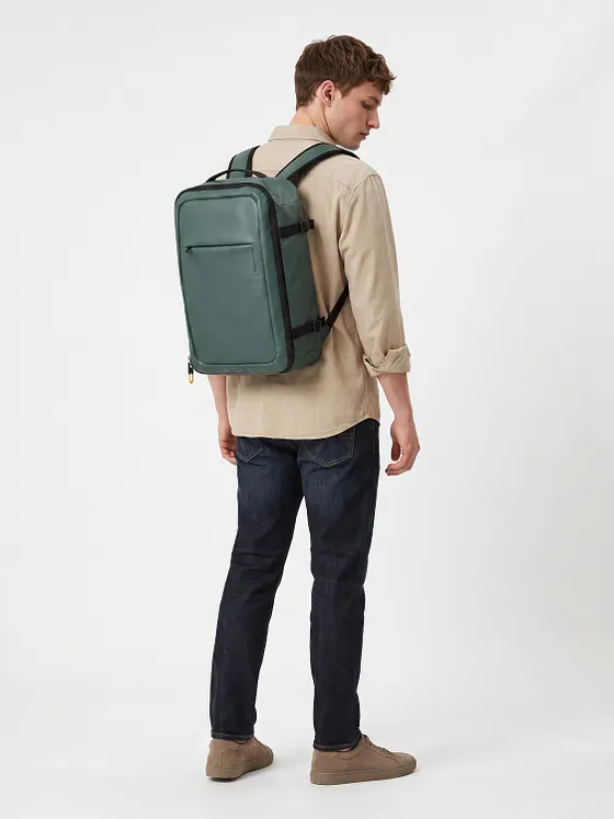 Mandarina Duck Eco Coated Business-ryggsäck 50 cm Laptopfack