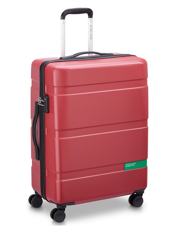 Delsey Paris x United Colors of Benetton Now Hardside 4-hjuls kuffertsæt 3 stk. med stretchfoldning
