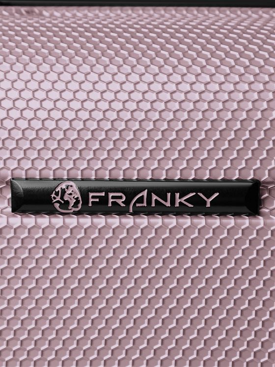 Franky Juego de maletas Munich 4.0 de 4 ruedas, 3 piezas con plegado extensible