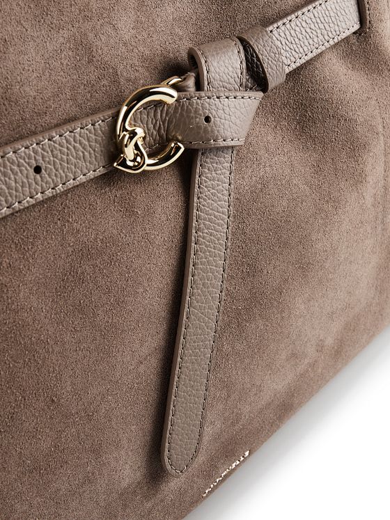 Coccinelle Sabine Suede Handväska Läder 43 cm Coccinelle Sabine Suede Handväska Läder 43 cm