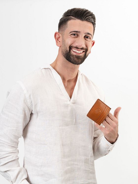 Farmhood Memphis Kreditkortetui RFID-beskyttelse Læder 10 cm