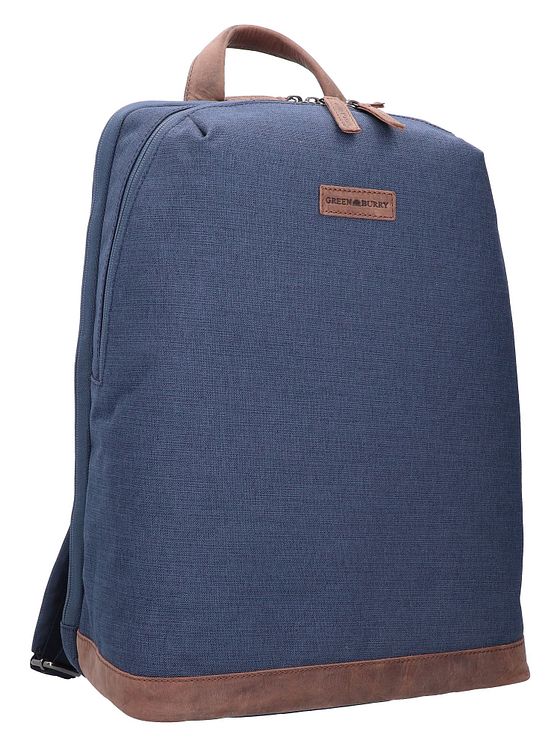 Greenburry Genanvendt PET Derby-rygsæk 43 cm med rum til bærbar computer