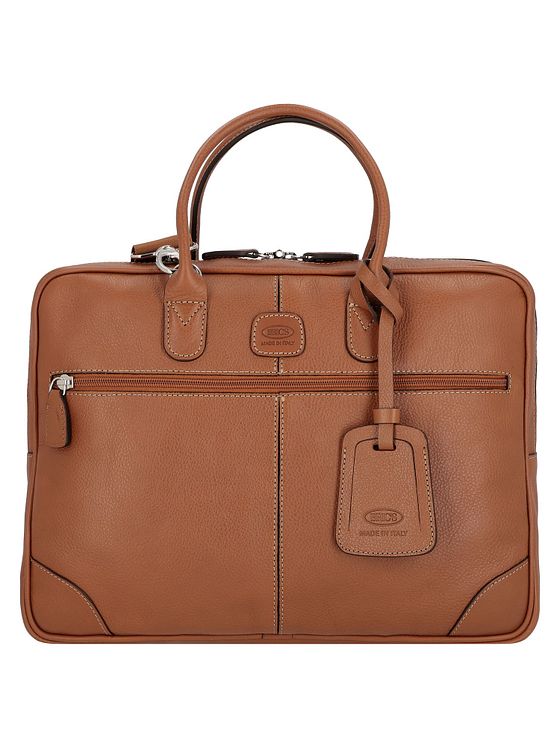 Bric's Life Pelle dokumentmappe læder 38 cm rum til bærbar computer