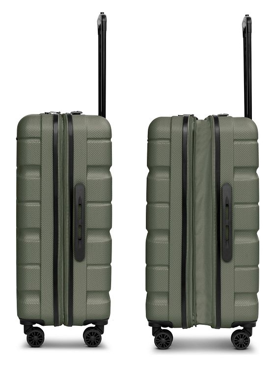 Franky Munich 4.0 4-hjulet kuffertsæt, 3-delt med stretchfoldning