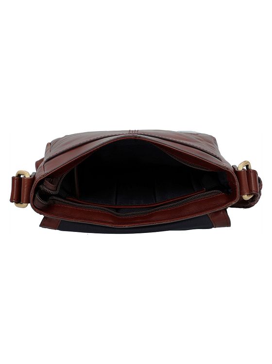 Leonhard Heyden Cambridge skuldertaske i læder 23 cm