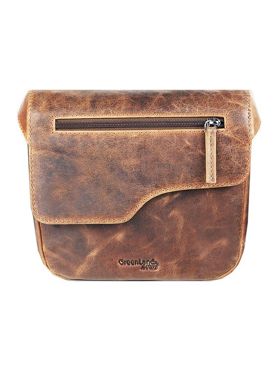 Greenland Nature Montana skuldertaske i læder 21 cm Greenland Nature Montana skuldertaske i læder 21 cm