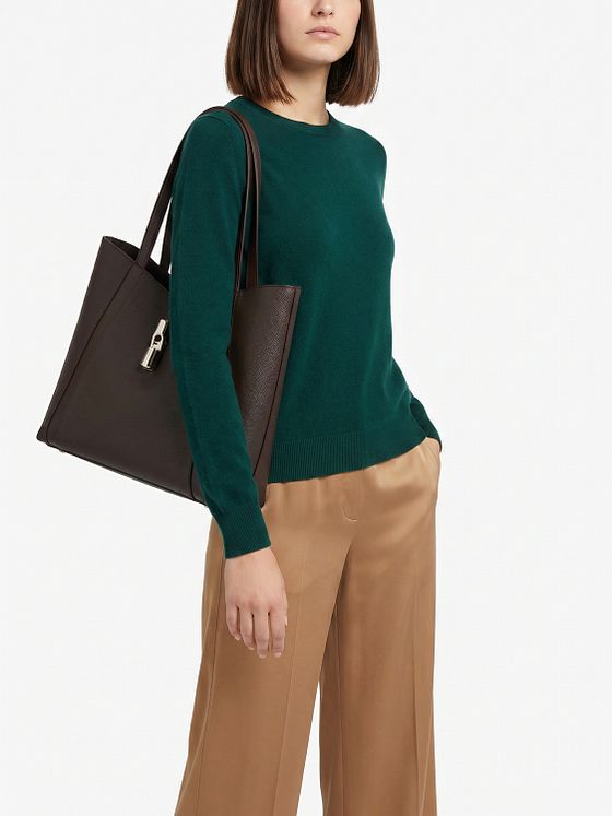 Furla Goccia Shopper taske L Læder 37 cm Furla Goccia Shopper taske L Læder 37 cm