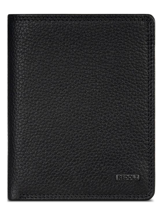 Redolz Leather Essentials HF-pung RFID-læder 9,5 cm, der kan foldes ud Redolz Leather Essentials HF-pung RFID-læder 9,5 cm, der kan foldes ud