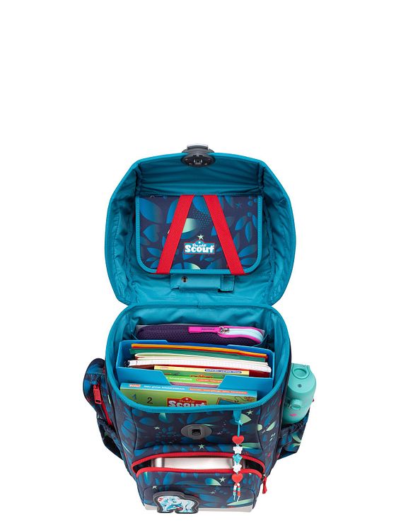 Scout Neo LED Skoleransel-sæt 8-delt